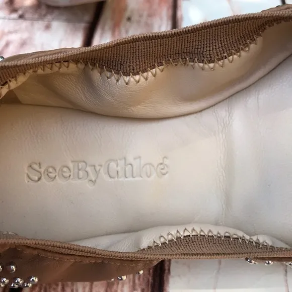 See By Chloe Studded Flats