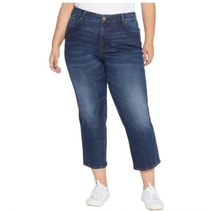 SEVEN7 DARK WASH TOWER STRAIGHT HIGH RISE JEANS PLUS SIZE 20 NEW!