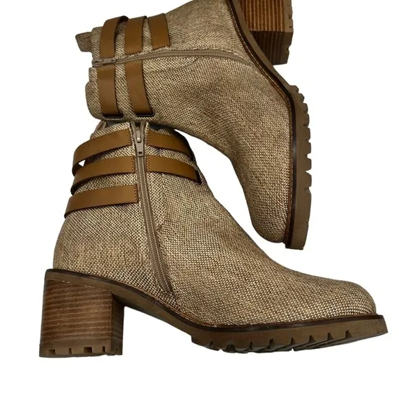 Seychelles Give it a Whirl natural Boots