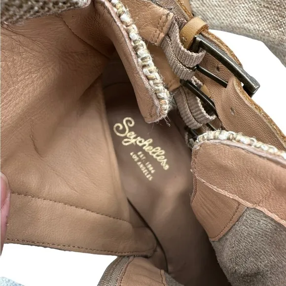 Seychelles Give it a Whirl natural Boots