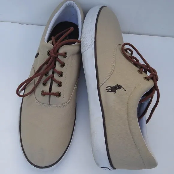 SIZE 13. Polo by Ralph Lauren FORESTMONT II boat sneaker shoes.