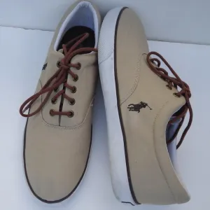 SIZE 13. Polo by Ralph Lauren FORESTMONT II boat sneaker shoes.