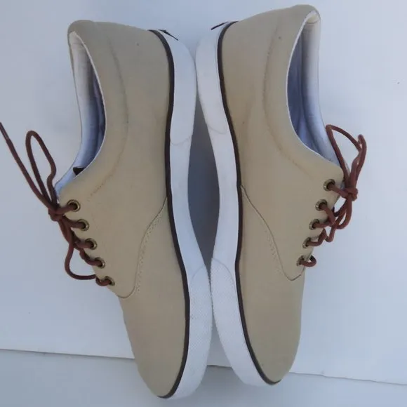 SIZE 13. Polo by Ralph Lauren FORESTMONT II boat sneaker shoes.