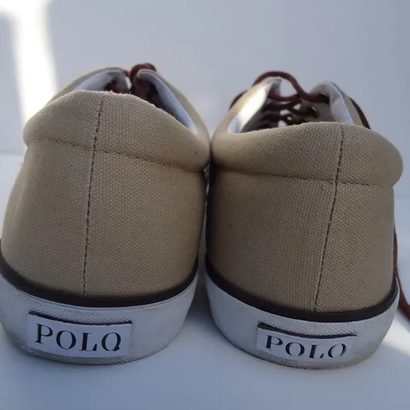 SIZE 13. Polo by Ralph Lauren FORESTMONT II boat sneaker shoes.