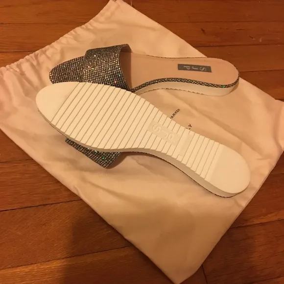 SJP by Sarah Jessica Parker Glitter slides
