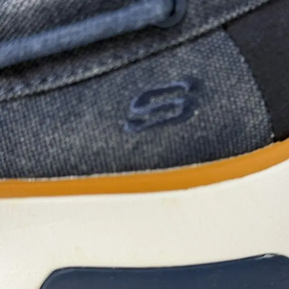 Skechers Mens Bellingers Classic Fit Memory Foam Casual Boat Shoe Size 11.5 Navy