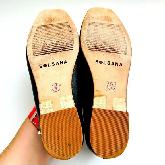 Sol Sana Leather Ballet Flats