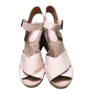 SOLUDOS CRISS CROSS ESPADRILLE WEDGES