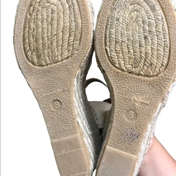 SOLUDOS CRISS CROSS ESPADRILLE WEDGES