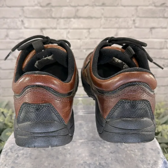 Sonoma Jean Co. “Sierra” Brown Textured Leather Rugged Casuals Men’s 12M🤎VGUC