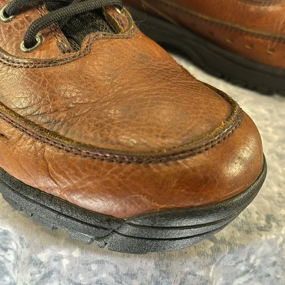 Sonoma Jean Co. “Sierra” Brown Textured Leather Rugged Casuals Men’s 12M🤎VGUC