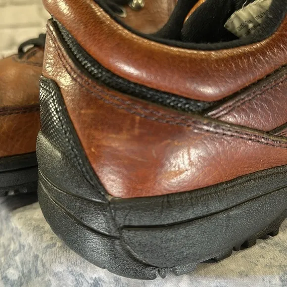 Sonoma Jean Co. “Sierra” Brown Textured Leather Rugged Casuals Men’s 12M🤎VGUC