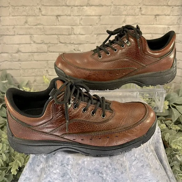 Sonoma Jean Co. “Sierra” Brown Textured Leather Rugged Casuals Men’s 12M🤎VGUC