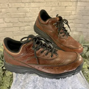 Sonoma Jean Co. “Sierra” Brown Textured Leather Rugged Casuals Men’s 12M🤎VGUC