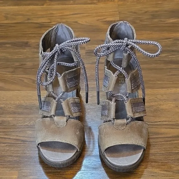 Sorel Joanie Ii Lace Webbing Wedge