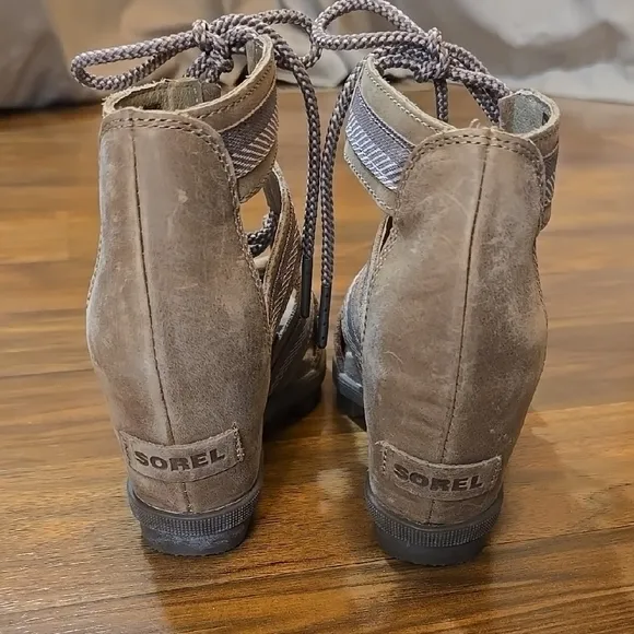 Sorel Joanie Ii Lace Webbing Wedge