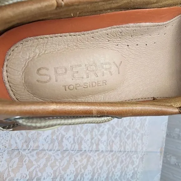 Sperry 3 Eye Boat Top Sider Leather Men Shoes NIB