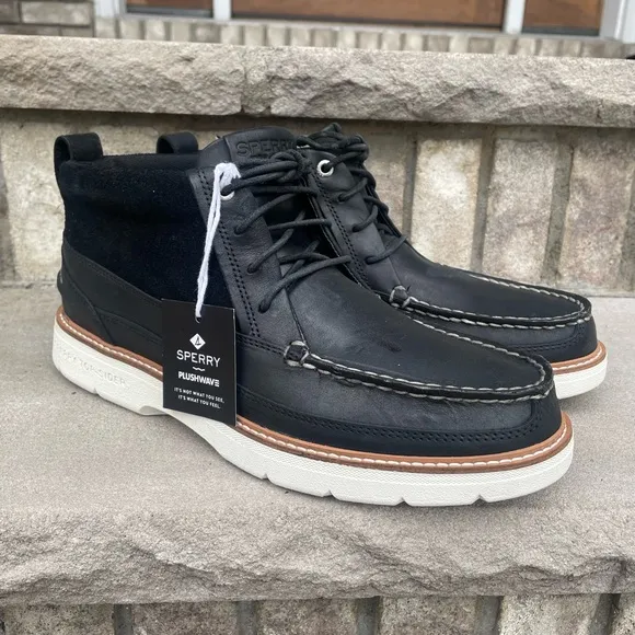SPERRY A/O Plushwave Lug Chukka 11.5 Men's Boat Shoe NEW