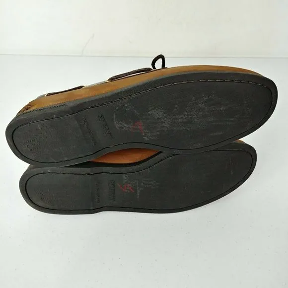 Sperry Authentic Original Boat Leather Shoes Men's Size 12 M