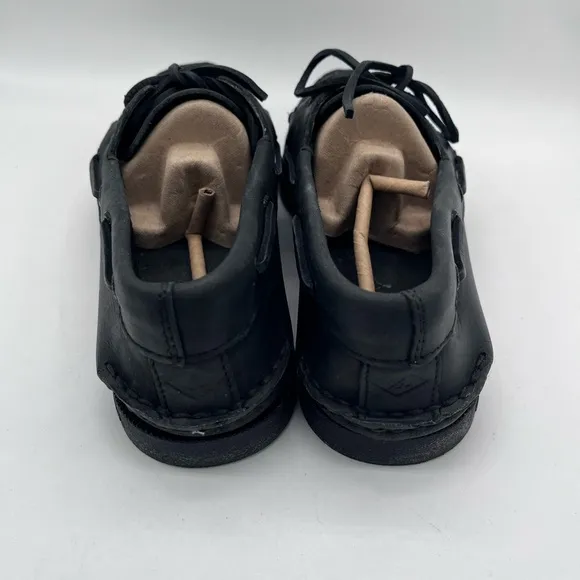 Sperry Authentic Original™ Boat Shoe Mens 10 Black Leather