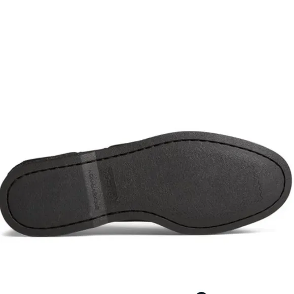 Sperry Authentic Original™ Boat Shoe Mens 10 Black Leather