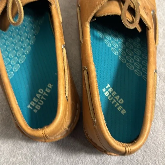 Sperry authentic original boat  Shoe men’s 13 M tan boat shoes leather quality