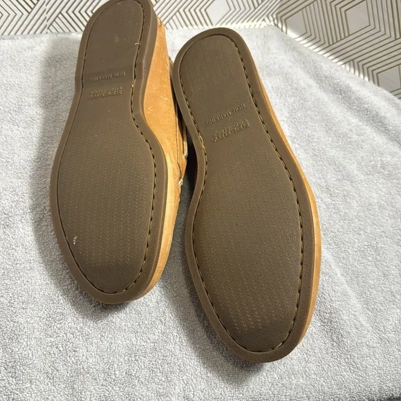 Sperry authentic original boat  Shoe men’s 13 M tan boat shoes leather quality