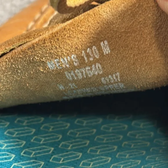 Sperry authentic original boat  Shoe men’s 13 M tan boat shoes leather quality