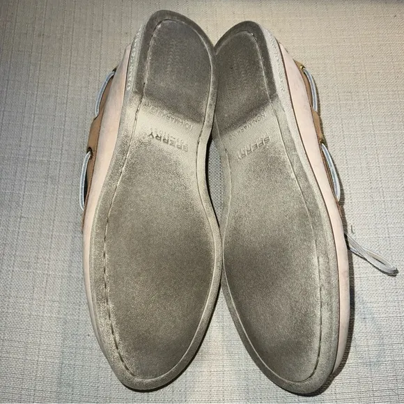 Sperry Gold Cup Men’s Size 9.5M Beige/Tan Suede Leather Boat Shoes