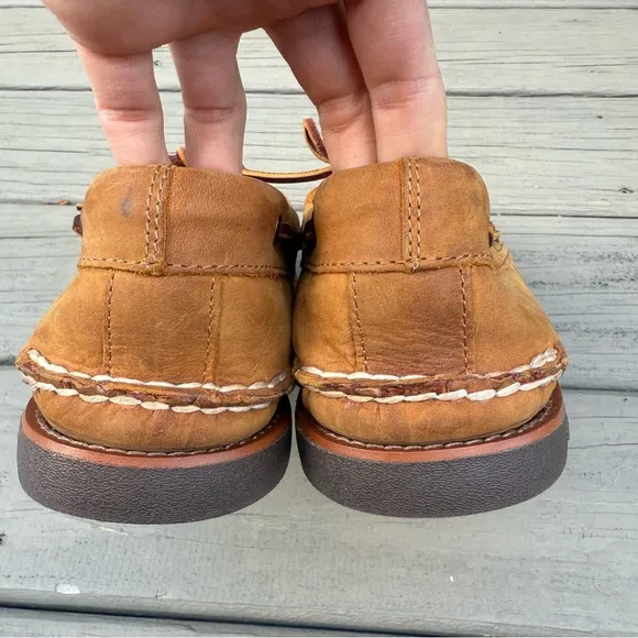 Sperry Gold Cup Original Authentic 2-Eye Boat Shoes in Medium Beige size 13 M