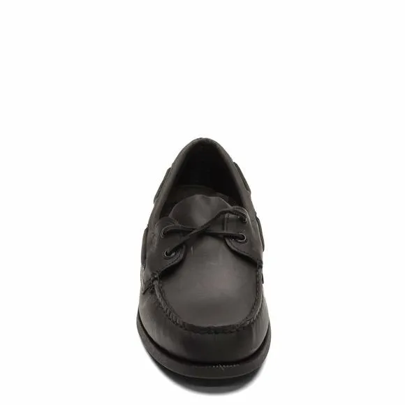 SPERRY MEN'S AUTHENTIC ORIGINAL 2-EYE BOAT SHOE, BLACK, 10 M US