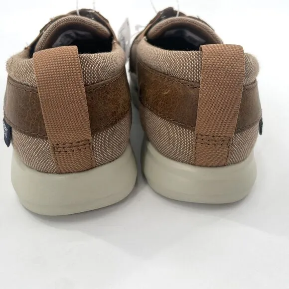 Sperry Men's Bowrider Plushstep Leather Boat Shoes Tan Sts25002 8 Wide