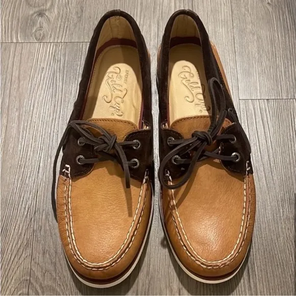Sperry Men's Gold Cup Original 2-Eye Nautical Boat Shoes NEW Size 8.5