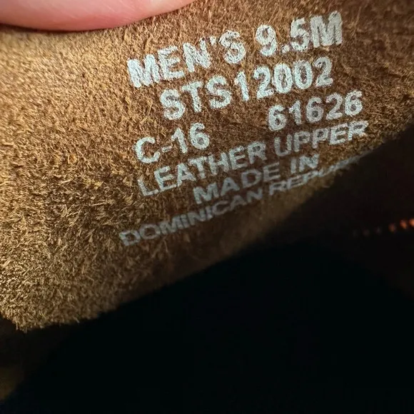 Sperry Mens Top-Sider Boat Shoe Size 9.5M Light Brown Leather