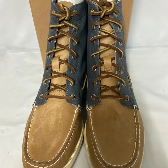 SPERRY TOP-SIDER A/O BOAT SHOE BOOT OAT/NAVY