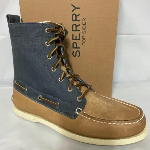SPERRY TOP-SIDER A/O BOAT SHOE BOOT OAT/NAVY