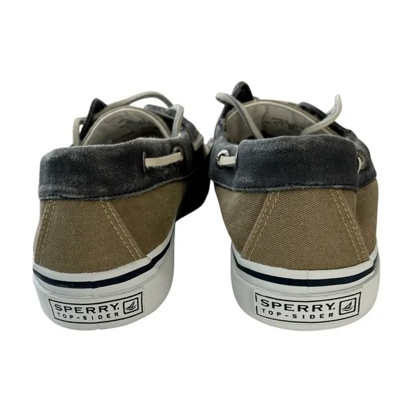 Sperry Top-Sider Bahama 2 Tone Canvas Mens Shoes Boat Shoes Size 11 NEW