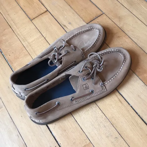 Sperry top-sider boys Big Kid Authentic Original Boat Shoe size 6.5