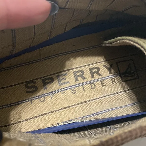 Sperry Top-Sider for J Crew Canvas Lace Up Boat Shoe