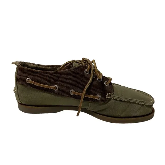 Sperry Top-Sider for J Crew Canvas Lace Up Boat Shoe