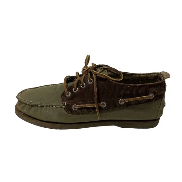 Sperry Top-Sider for J Crew Canvas Lace Up Boat Shoe