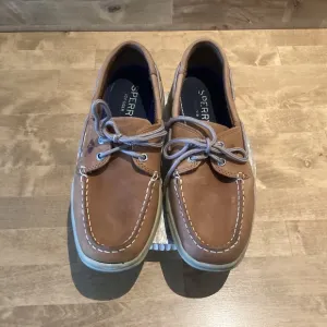 Sperry Top-Sider Intrepid Tan Boat Shoes Size 8