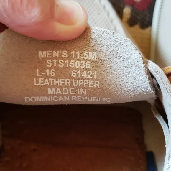 Sperry Top-Sider Leather Boat Shoes *11.5
