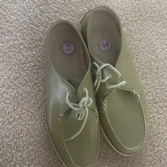 Sperry Top Sider Leather Moc Toe Shoes