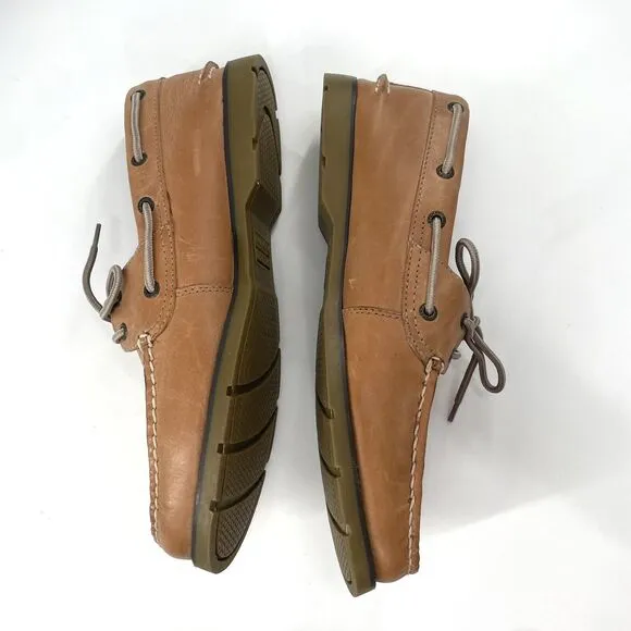 Sperry Top-Sider Leeward 2-Eye Sahara Boat Shoe 777894 Men's multiple sizes NIB
