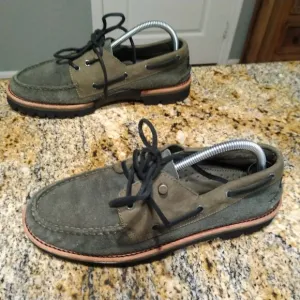 Sperry Top Sider Men's 3-Eye Leather Boat Shoes Vibram Sole STS23889 Size 9M