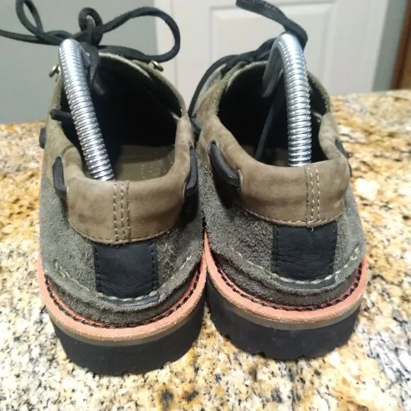 Sperry Top Sider Men's 3-Eye Leather Boat Shoes Vibram Sole STS23889 Size 9M