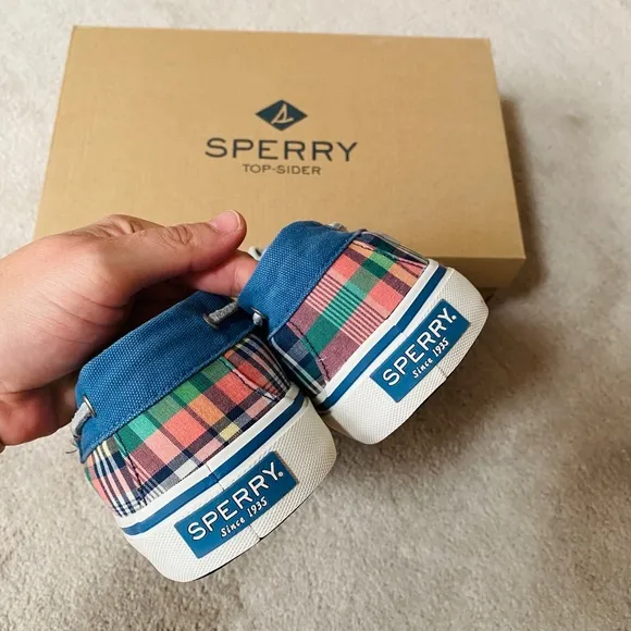 SPERRY TOP SIDER Men's Plaid Boat Shoes