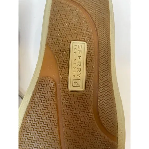 Sperry Top Sider Men's Sz 9.5 M Brown Leather Boat Deck Shoes Loafers NWOT