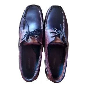 Sperry Top-Siders Leather Boat Shoes Moccasin Stitching Size 13